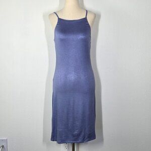 VELVET TORCH cross back  mini dress Sz L NEW